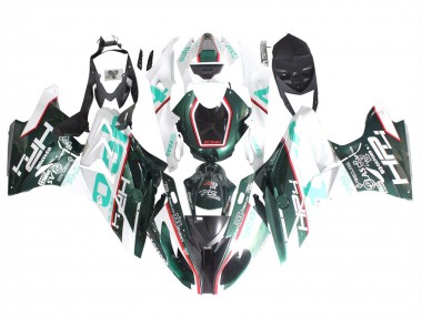 Großhandel BMW S1000RR Motorrad Verkleidung 2015-2016 - Weiss Grun Schwarz