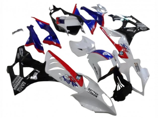 Großhandel BMW S1000RR Abs Verkleidungen 2009-2014 - Weiss Rot Blau Glanzendes Schwarz