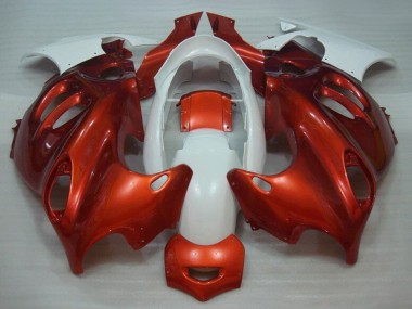 Großhandel Suzuki GSX600F/GSX750F Motorrad Verkleidung 2004-2006 - Burnt Orange Weiss