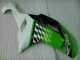 Großhandel Kawasaki ZX6R Motorrad Verkleidung 2007-2008 - Grun Weiss Ninja