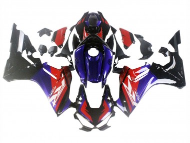 Großhandel Honda CBR1000RR Motorrad Verkleidung 2017-2023 - Rot Blau Glanzendes Schwarz