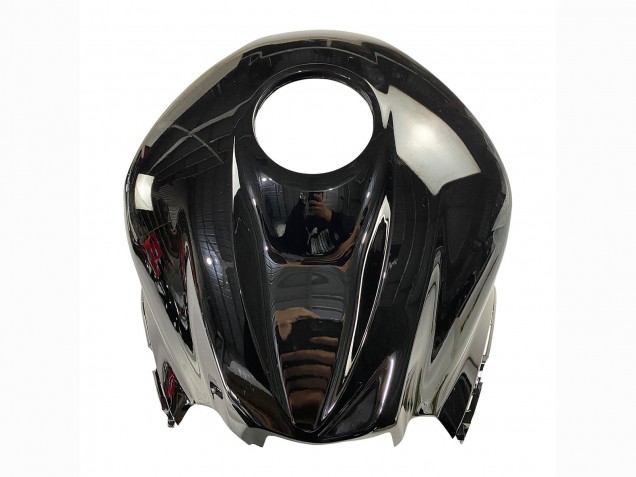 Großhandel Honda CBR600RR Motorrad Verkleidung Kit 2007-2008 - Silber Glanzendes Schwarz