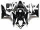 Großhandel Honda CBR600RR Motorrad Verkleidung Kit 2007-2008 - Silber Glanzendes Schwarz
