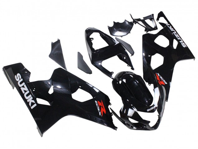 Großhandel Suzuki GSXR 600 / GSXR 750 Motorrad Verkleidung 2004-2005 - Glanzendes Schwarz