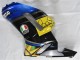 Großhandel Kawasaki ZX6R Motorrad Verkleidung 2007-2008 - Blau Hai