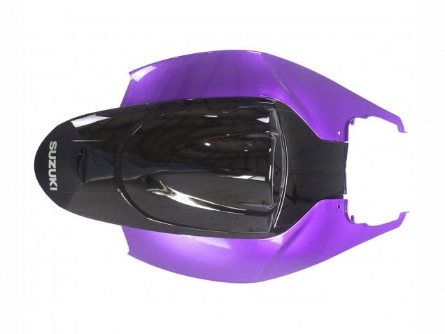 Großhandel Suzuki GSXR 600 / GSXR 750 Motorrad Verkleidung Kit 2006-2007 - Lila Glanzendes Schwarz