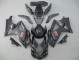 Großhandel Suzuki GSXR 1000 Motorrad Verkleidung 2007-2008 - Matt Schwarz Glanzendes Schwarz