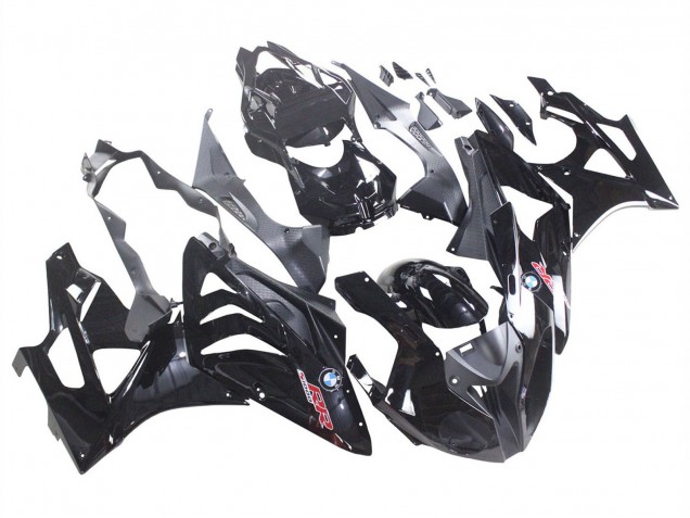 Großhandel BMW S1000RR Motorrad Verkleidung 2009-2014 - Glanzendes Schwarz