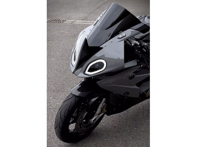 Großhandel BMW S1000RR Motorrad Verkleidung 2015-2016 - Grau Carbonfaser
