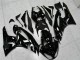Großhandel Kawasaki ZX6R Motorrad Verkleidung 2009-2012 - Glanzendes Schwarz Weiss Ninja