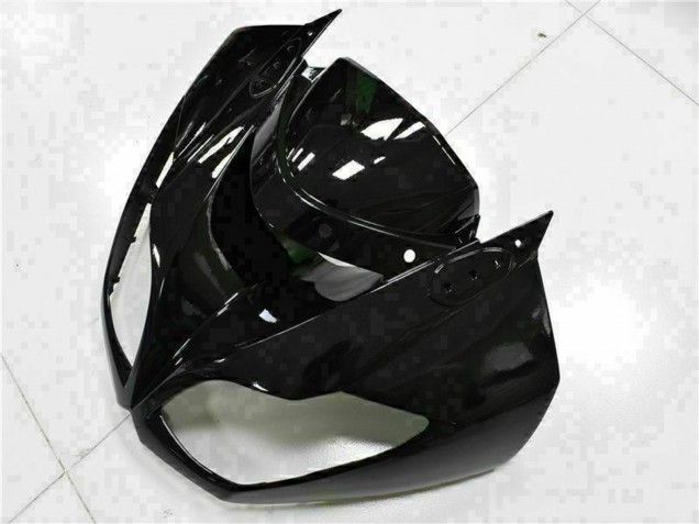 Großhandel Kawasaki ZX6R Motorrad Verkleidung 2009-2012 - Glanzendes Schwarz Weiss Ninja