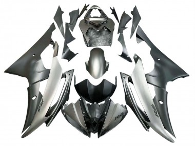 Großhandel Yamaha YZF 600 R6 Motorrad Verkleidung 2008-2016 - Silber Grau