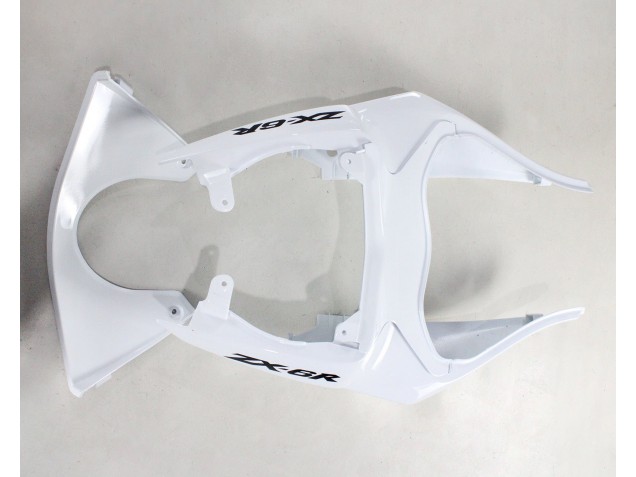 Großhandel Kawasaki ZX6R Motorrad Verkleidung 2009-2012 - Weiss Schwarz Ninja
