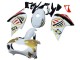Großhandel Aprilia RS125 Motorrad Verkleidung 2000-2005 - Weiss Gelb Rot