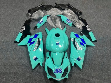 Großhandel Aprilia RS125 Motorrad Verkleidung 2006-2011 - Mint Grun Spains No1 48