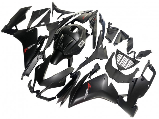 Großhandel Aprilia RS4 50 125 Motorrad Verkleidung Kit 2012-2018 - Matt Schwarz