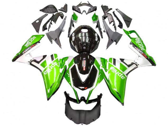 Großhandel Aprilia RS4 50 125 Motorrad Verkleidung 2012-2018 - Weiss Grun Glanzendes Schwarz