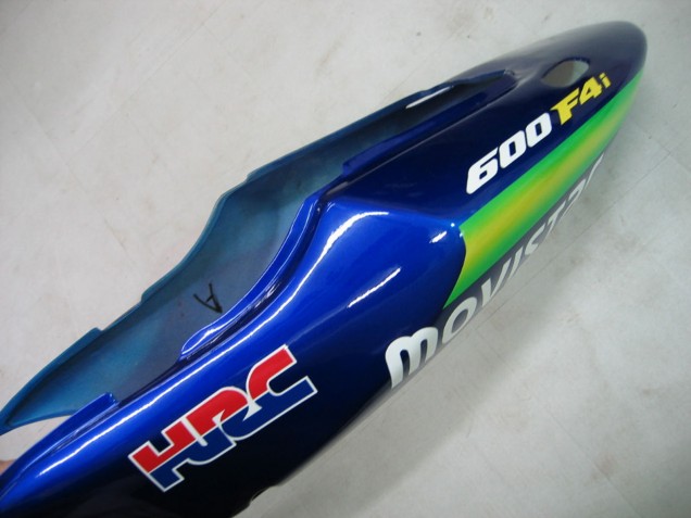 Großhandel Honda CBR600 F4i Motorrad Verkleidung 2004-2007 - Blau Gelb Grun MoviStar