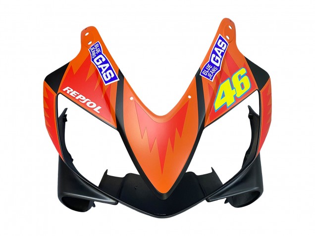 Großhandel Honda CBR600 F4i Motorrad Verkleidung 2004-2007 - Matt Schwarz Orange Rossi