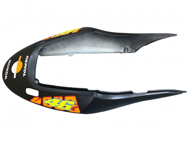 Großhandel Honda CBR600 F4i Motorrad Verkleidung 2004-2007 - Matt Schwarz Orange Rossi