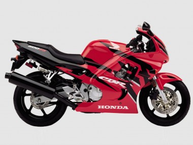 Großhandel Honda CBR600 F3 Motorrad Verkleidung 1995-1996 - Rot Glanzendes Schwarz