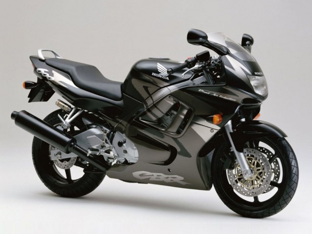 Großhandel Honda CBR600 F3 Motorrad Verkleidung 1997-1998 - Grau Matt Schwarz