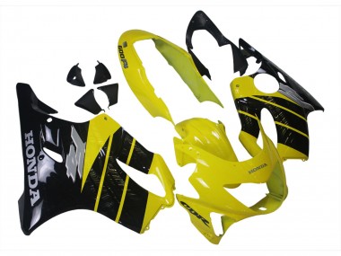 Großhandel Honda CBR600 F4 Motorrad Verkleidung 1999-2000 - Gelb Glanzendes Schwarz