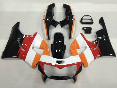 Großhandel Honda CBR900RR 893 Motorrad Verkleidung 1994-1995 - Orange Weiss Rot Glanzendes Schwarz