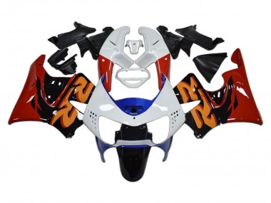 Großhandel Honda CBR900RR 919 Motorrad Verkleidung 1998-1999 - Weiss Rot Blau Glanzendes Schwarz