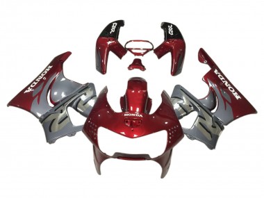 Großhandel Honda CBR900RR 919 Motorrad Verkleidung 1998-1999 - Dunkel Rot Grau