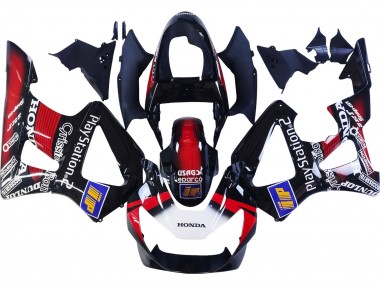 Großhandel Honda CBR900RR 929 Motorrad Verkleidung 2000-2001 - Rot Weiss Glanzendes Schwarz PlayStation 2