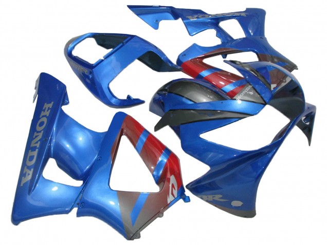 Großhandel Honda CBR900RR 929 Motorrad Verkleidung 2000-2001 - Blau Rot Glanzendes Schwarz