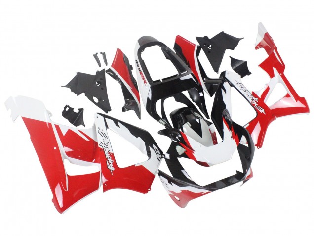 Großhandel Honda CBR900RR 929 Motorrad Verkleidung 2000-2001 - Weiss Rot Glanzendes Schwarz Rennen