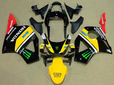 Großhandel Honda CBR900RR 954 Motorrad Verkleidung 2002-2003 - Glanzendes Schwarz Gelb Rot Grun Monster