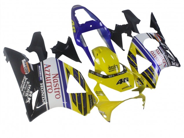 Großhandel Honda CBR900RR 954 Motorrad Verkleidung 2002-2003 - Blau Gelb Glanzendes Schwarz Rot Nastro Azzurro 46