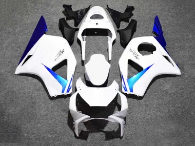 Großhandel Honda CBR900RR 954 Motorrad Verkleidung 2002-2003 - Weiss Blau