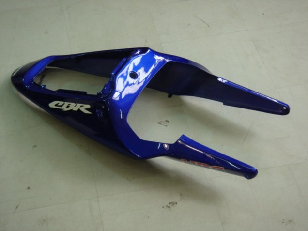 Großhandel Honda CBR900RR 954 Motorrad Verkleidung 2002-2003 - Blau Gelb Glanzendes Schwarz Telefonica MoviStar Castrol