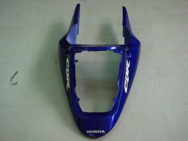Großhandel Honda CBR900RR 954 Motorrad Verkleidung 2002-2003 - Blau Gelb Glanzendes Schwarz Telefonica MoviStar Castrol