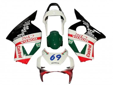 Großhandel Honda CBR900RR 954 Motorrad Verkleidung 2002-2003 - Weiss Rot Grun Glanzendes Schwarz Castrol