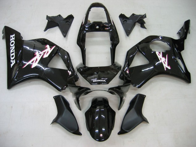 Großhandel Honda CBR900RR 954 Motorrad Verkleidung 2002-2003 - Glanzendes Schwarz