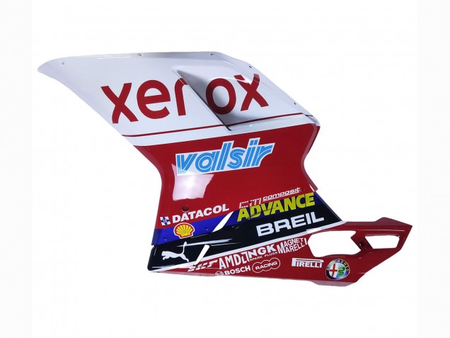 Großhandel Ducati 848/1098/1198 Motorrad Verkleidung 2007-2014 - Weiss Rot Glanzendes Schwarz Valsir Xerox