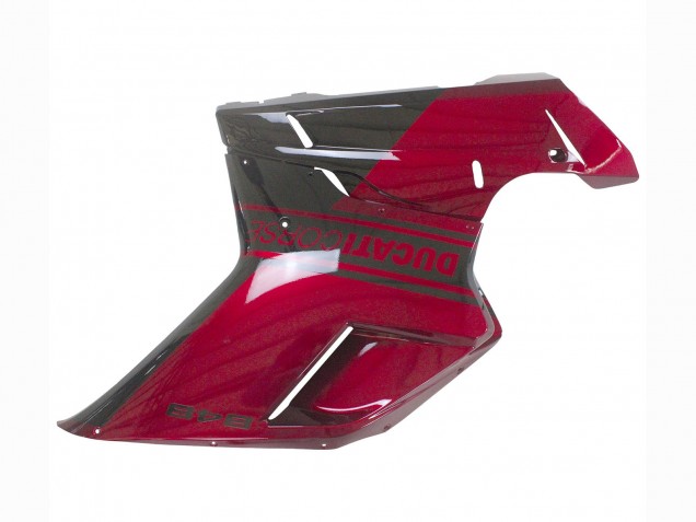 Großhandel Ducati 848 Motorrad Verkleidung 2007-2014 - Rot Glanzendes Schwarz