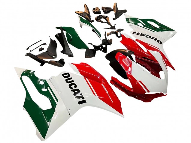 Großhandel Ducati 1299 Motorrad Verkleidung 2015-2020 - Weiss Rot Grun Matt Schwarz