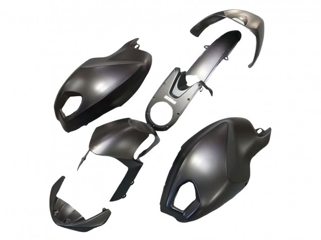 Großhandel Ducati Monster 696 796 1100 1100S Motorrad Verkleidung 2008-2012 - Matt Schwarz