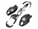 Großhandel Ducati Monster 696 796 1100 1100S Motorrad Verkleidung 2008-2012 - Matt Schwarz