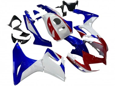 Großhandel Honda CBR125R Motorrad Verkleidung 2002-2006 - Weiss Blau Rot