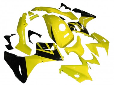 Großhandel Honda CBR125R Motorrad Verkleidung 2002-2006 - Gelb Glanzendes Schwarz