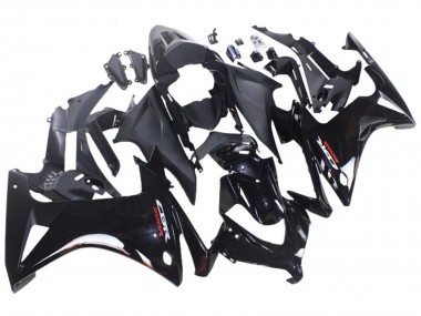 Großhandel Honda CBR500R Motorrad Verkleidung 2013-2015 - Glanzendes Schwarz Matt Schwarz
