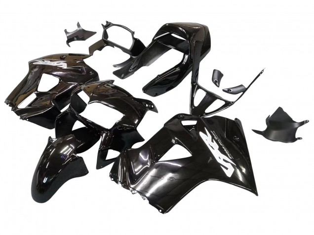 Großhandel Honda VFR 800 Motorrad Verkleidung 1998-2001 - Glanzendes Schwarz