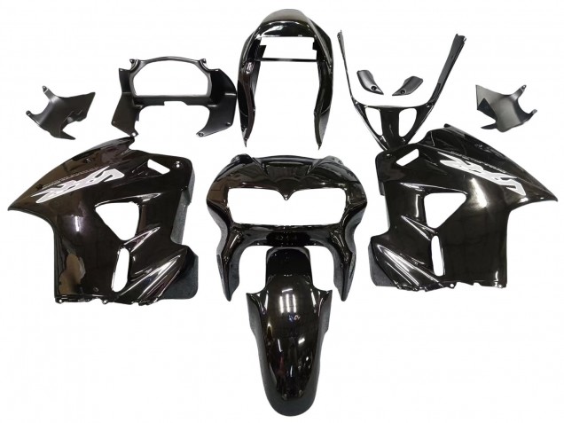 Großhandel Honda VFR 800 Motorrad Verkleidung 1998-2001 - Glanzendes Schwarz